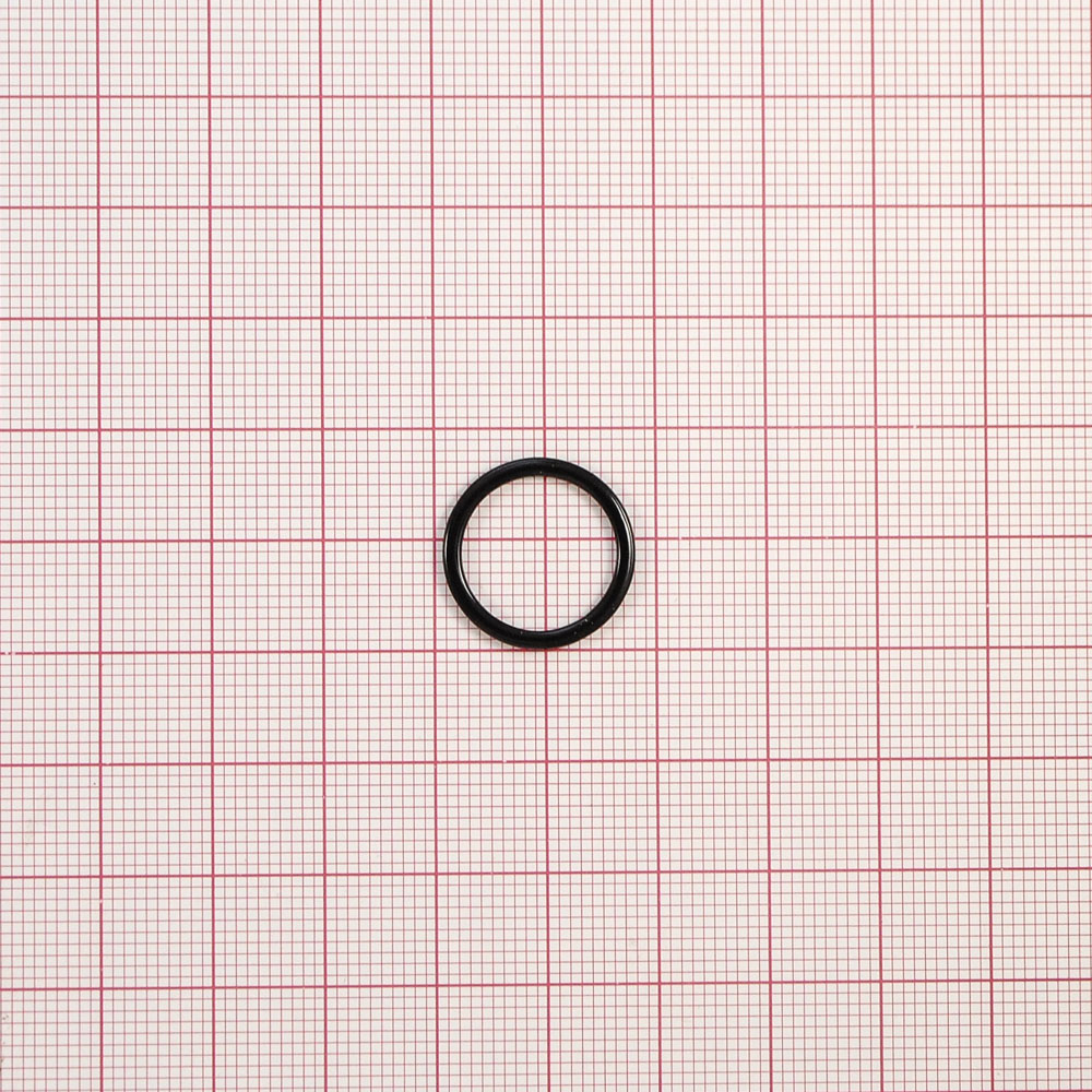 Кольцо бельевое металл А015 черное 14мм, (внутр.), 17,8мм (внешн.), 1т.шт, уп. Кольцо бельевое
