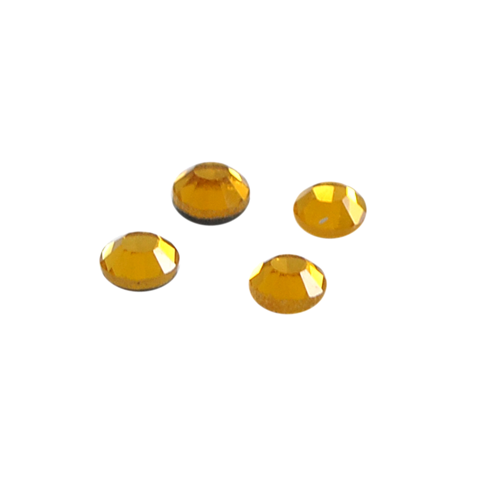 SW Камни клеевые/Т/SS16 темно-желтый(topaz), 1уп /1440шт/. Стразы DMC 10 гросс