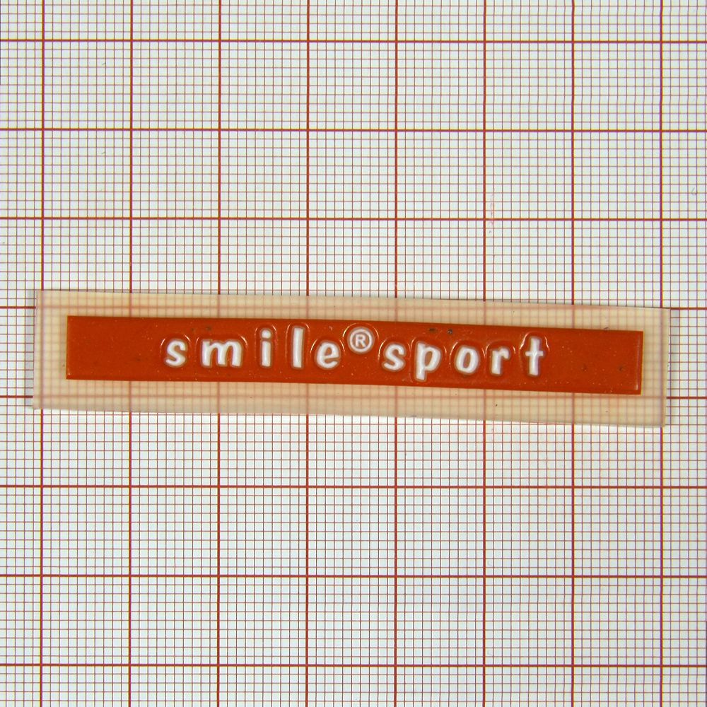 Лейба резиновая № 374 Smile Sport /красная узкая. Лейба