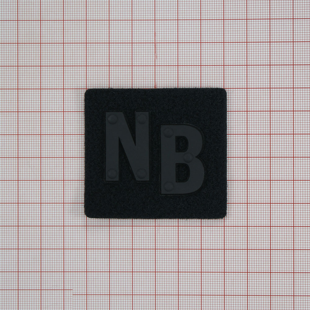 Лейба войлок, резина NB 5.5*6.2см черный. Лейба Войлок, Ворс