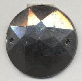 Стразы стекл. пришивные №22 круглые BN (22мм), 1тыс.шт. Стразы пришивные