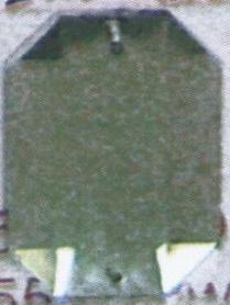 Стразы стекл. пришивн. многран. плоск. (18*25мм) св.зеленый, 1тыс.шт. Стразы пришивные