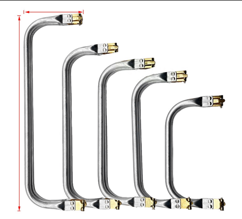 Ручки для сумки алюминиевые, 22*9,5см, шт. Сумочная фурнитура
