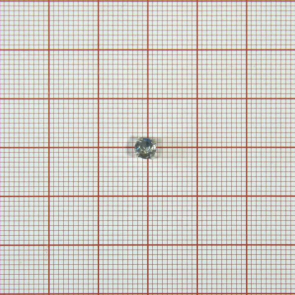 Стразы пришивные (4,5мм) NIKEL камень хамелеон, 1тыс.шт. Стразы приш. в металле