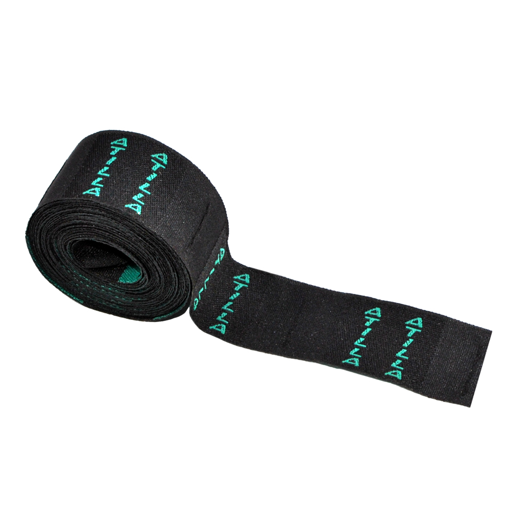 Этикетка тканевая вышитая Attila № 01. Вышивка / этикетка тканевая