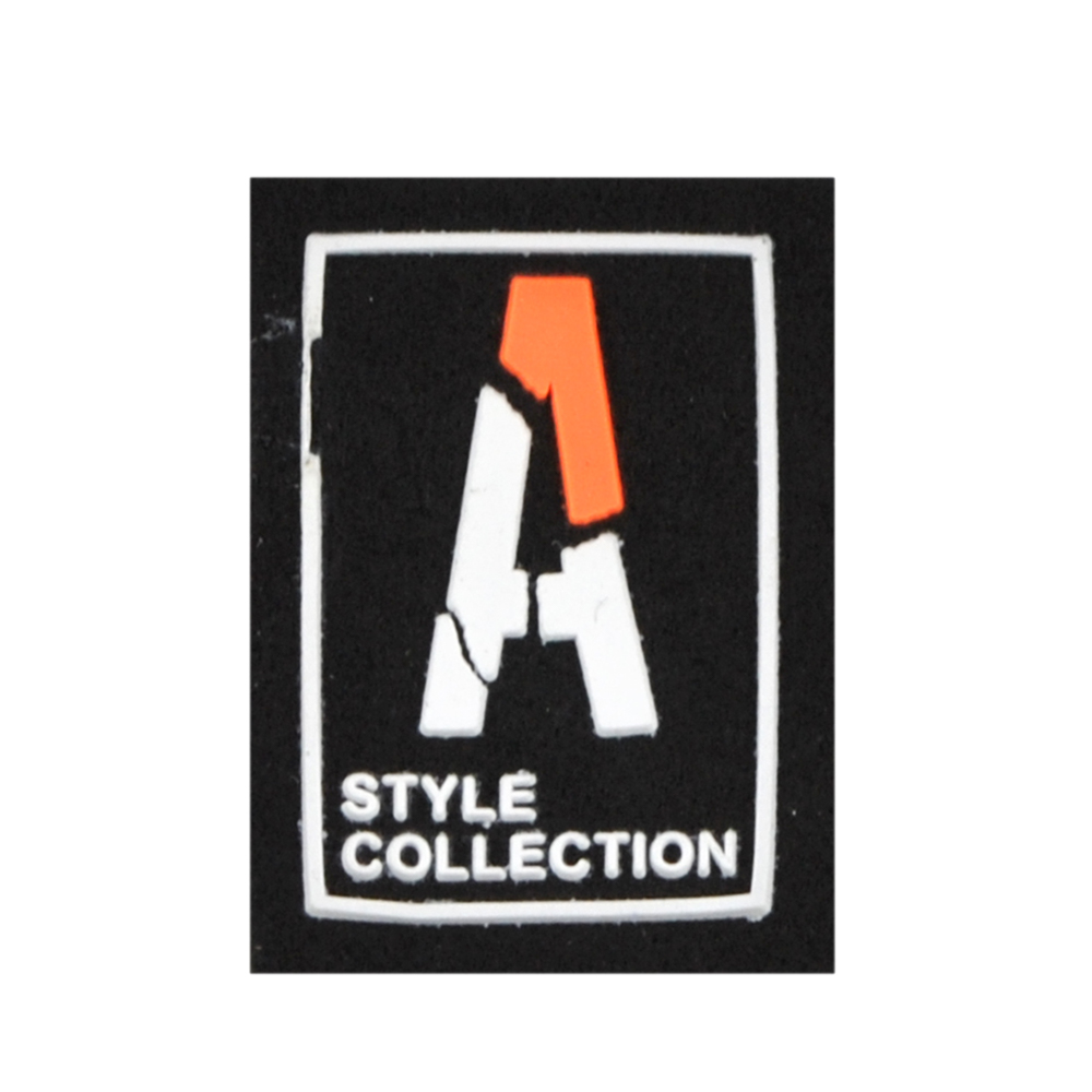 Лейба нубук и резина "А", 2.5*3,5см, серый, белый, оранжевй, шт. Лейба Ткань