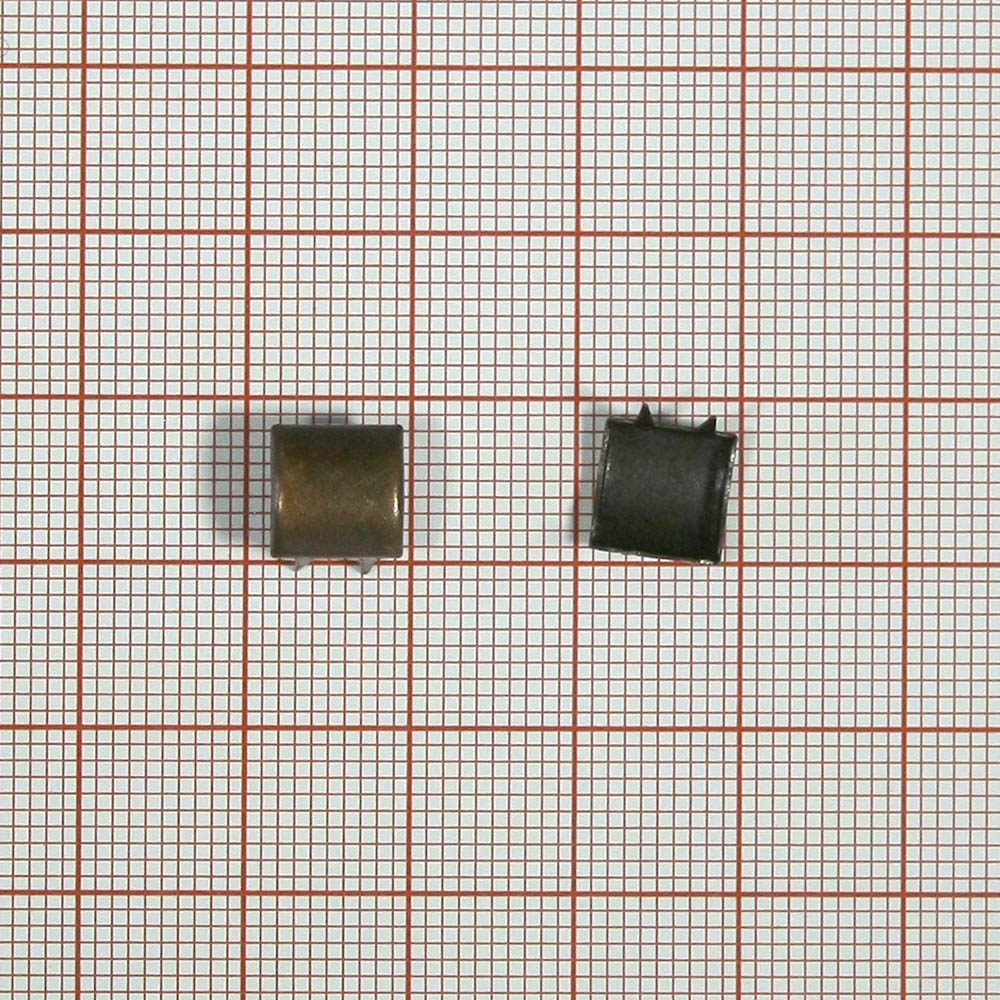Краб металлический MS-22/ полуцилиндр 7мм medn/ 1т.шт. Крабы Металл MS