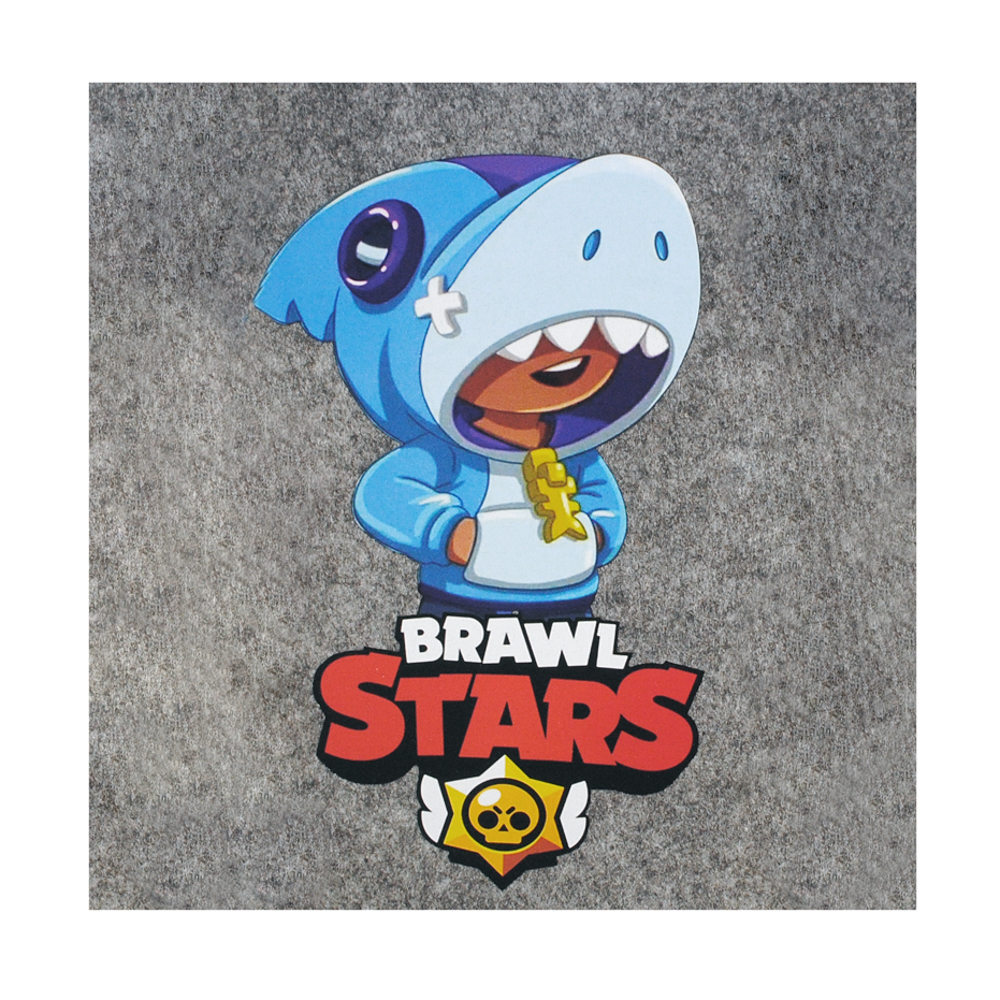 Термоаппликация Brawl Stars №5-7 (Акула) 21*13см, шт. Термопереводки Детские