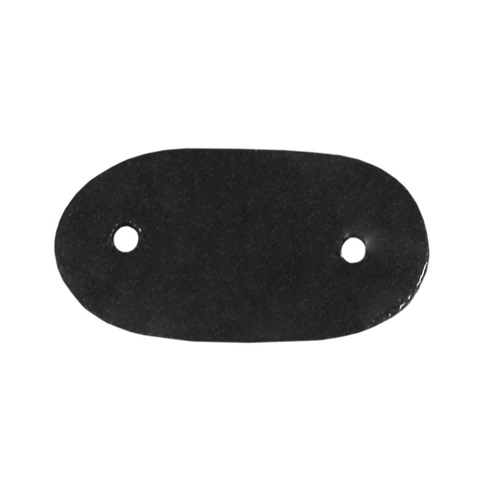 Лейба резиновая № 137 овал черный. Лейба