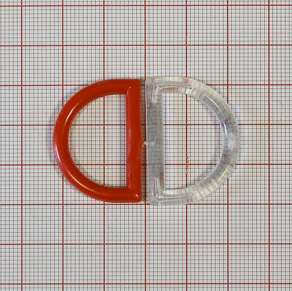 Полукольцо пластмассовое (цвета в ассортименте), шт. Полукольца