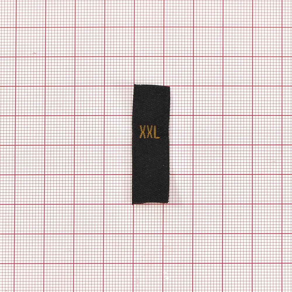 Размерник штучный вышивка бежевый XXL. Размерник вышитый