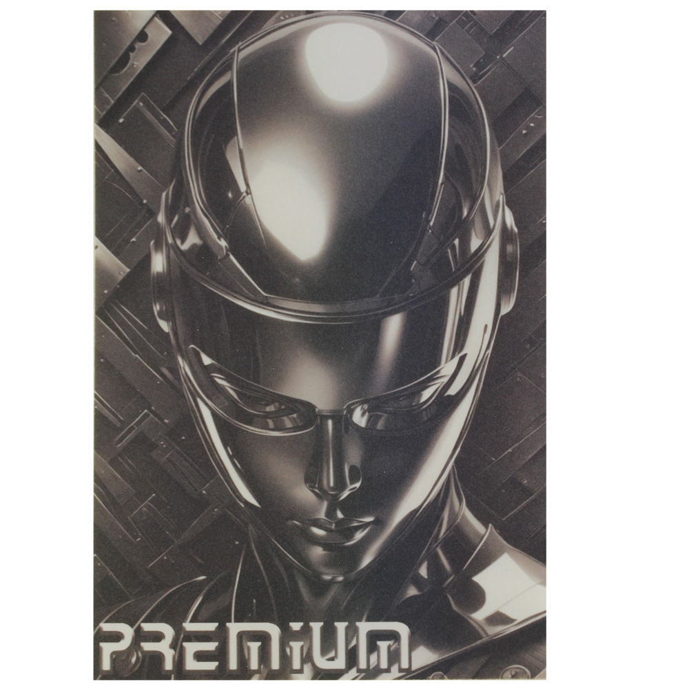 Термотрансфер DTF пленка светоотражающая 67783, Робот Premium, 13,3*19,7см, шт. Термотрансфер