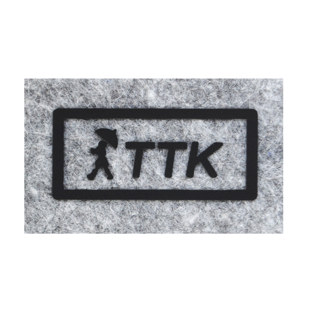 Термоаппликация резиновая прозрачная ТТК 36*16мм, прямоугольная, черный рисунок, шт. Термоаппликации Резиновые Клеенка