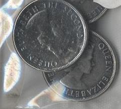 Пуговица TR-58, Королева Елизавета, nicel 25мм. Пуговица металлизированная