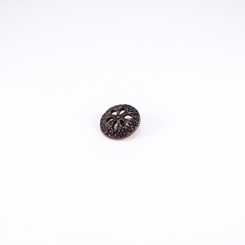 Пуговица AD-59-32 medn 19мм. Пуговица металлическая
