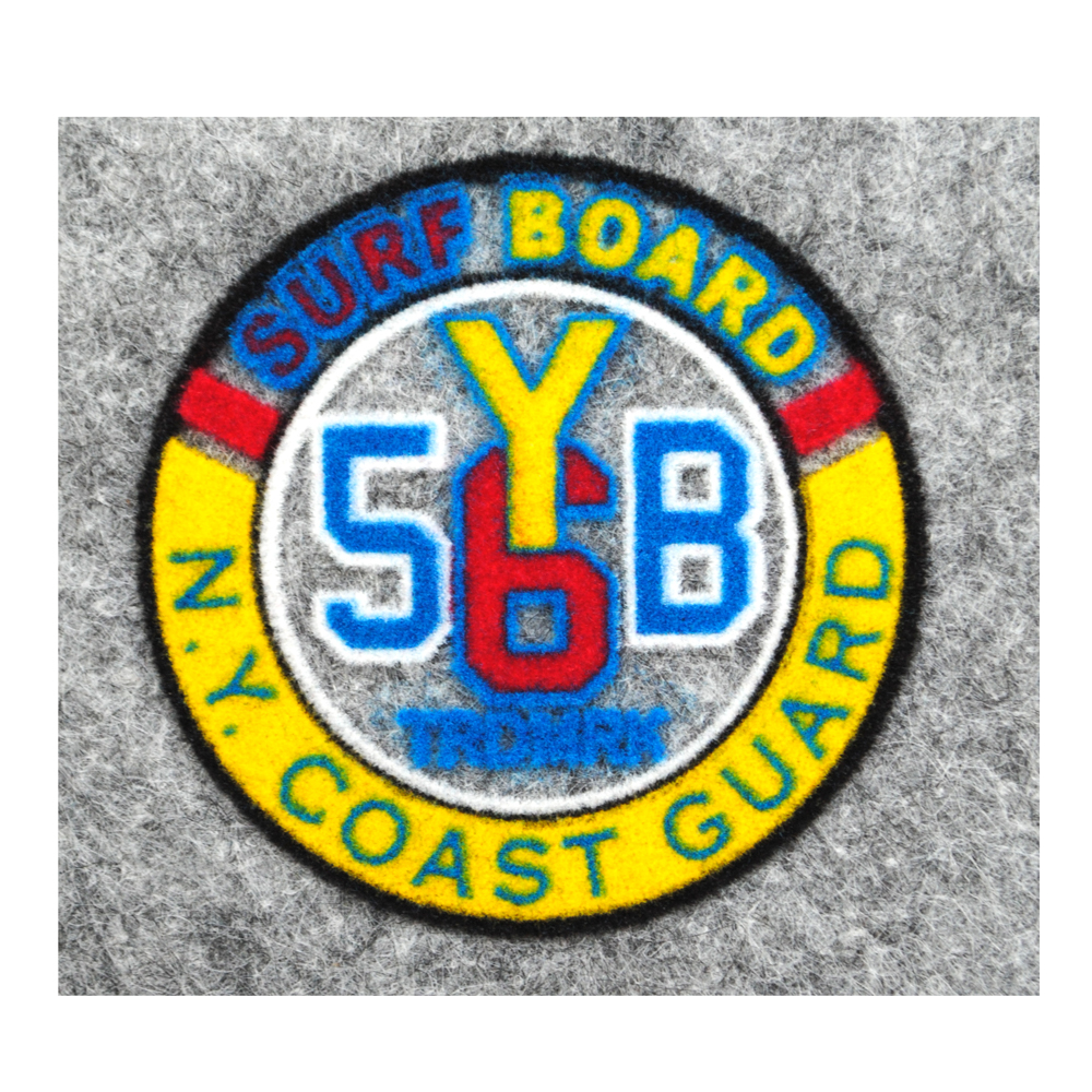 Термоаппликация флок YB56, 63*63мм, круглая, синий, красный, белый, желтый, шт. Термопереводки Флок