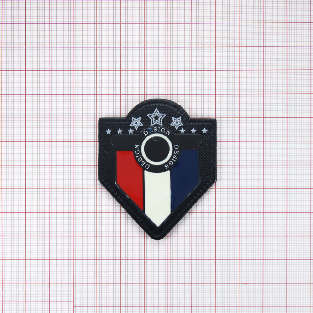 Лейба кожзам A9520 Design и звезды черная, красно-бело-синий флаг . Лейба Кожзам