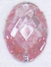 Стразы Д пришивн. овал 13*18мм темн-розов 7, 1тыс.шт. Стразы пришивные