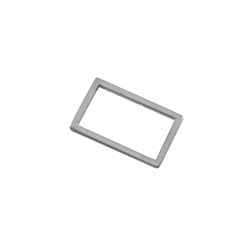 Рамка металлическая 5557 19*10мм NIKEL . Пряжка, перетяжка