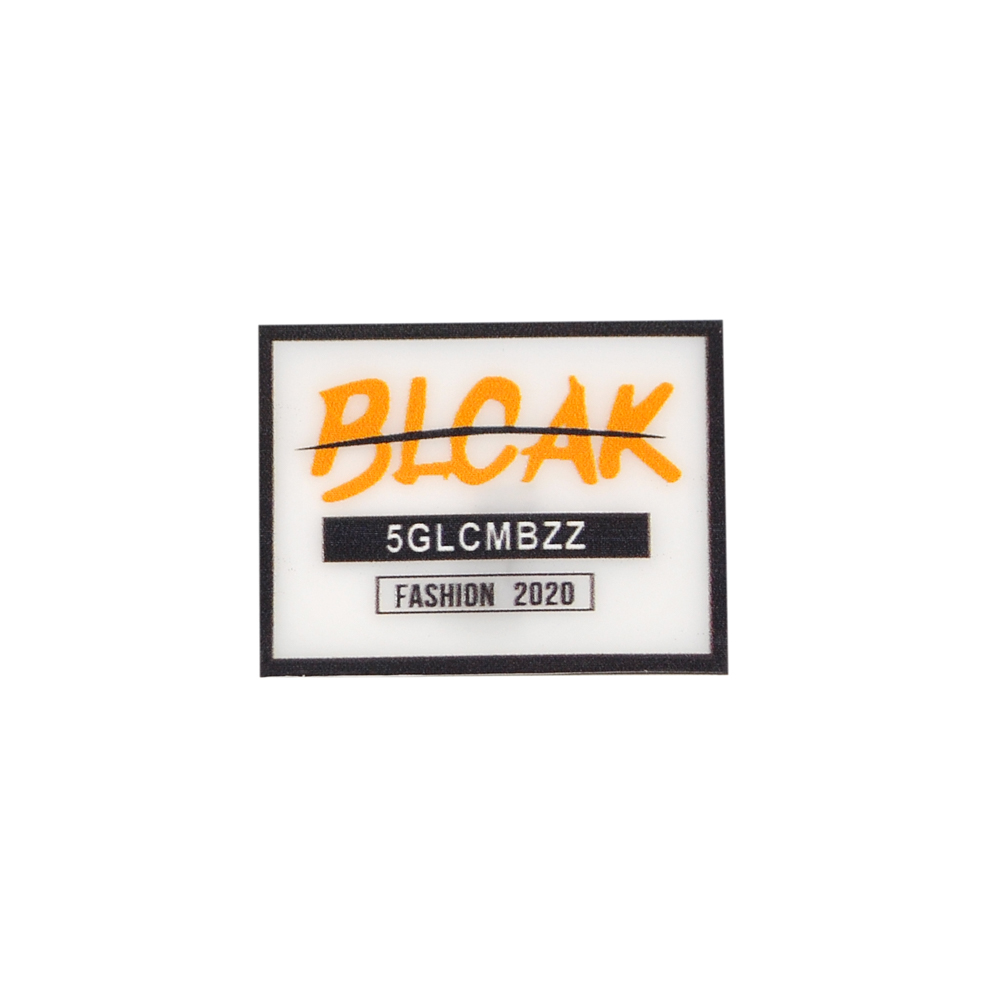 Лейба силиконовая BLCAK, 4*3см, черный, белый, оранжевый, шт. Лейба Силикон