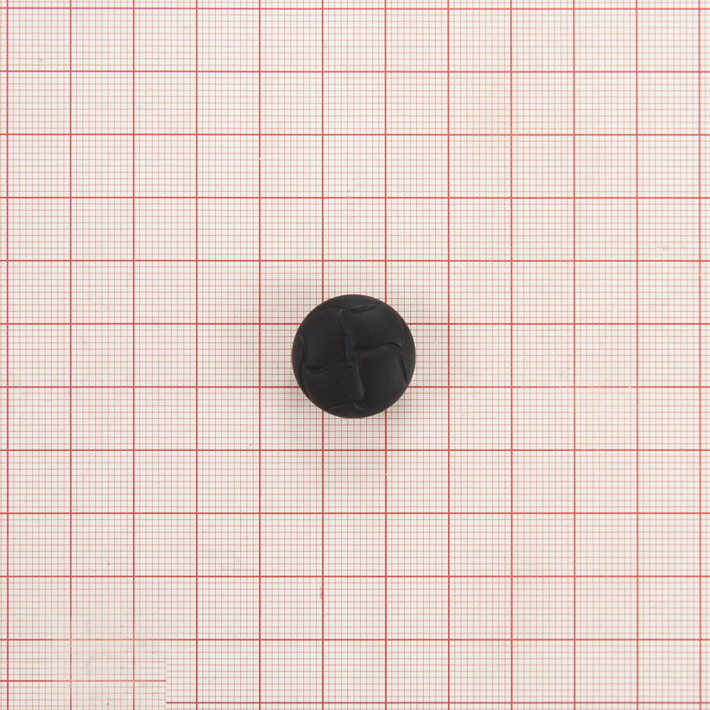 Пуговица ВР-33-36 черная. Пуговица пластмассовая