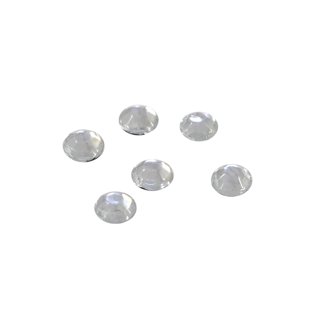 Стразы стеклянные клеевые SS-30 6мм, белые 5,76тыс.шт., уп. Стразы стекло до 1000-50 гросс