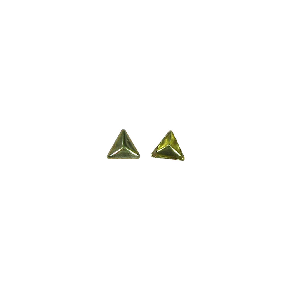 Краб металлический MS-13 треугольная пирамида 7*7мм GOLD / 1тыс.шт. Крабы Металл MS