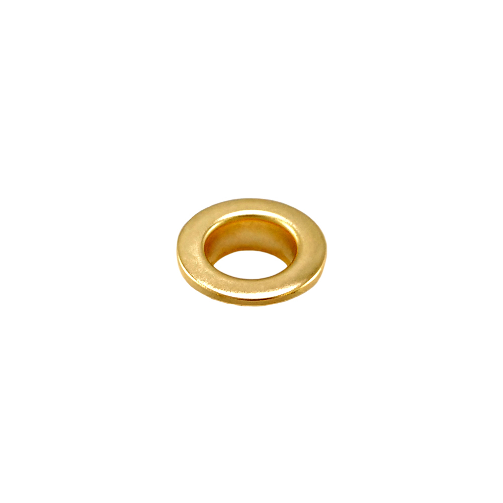 Люверс металл 10*18мм сталь, gold, 1т.шт.. Блочка / Люверс