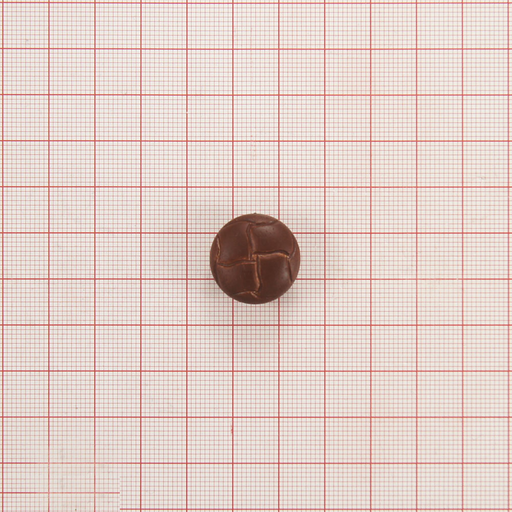 Пуговица ВР-33-36 коричневая. Пуговица пластмассовая