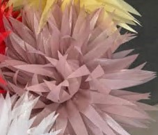 Аппликация Цветок, сиреневый, шт. Аппликации Пришивные Цветы Банты