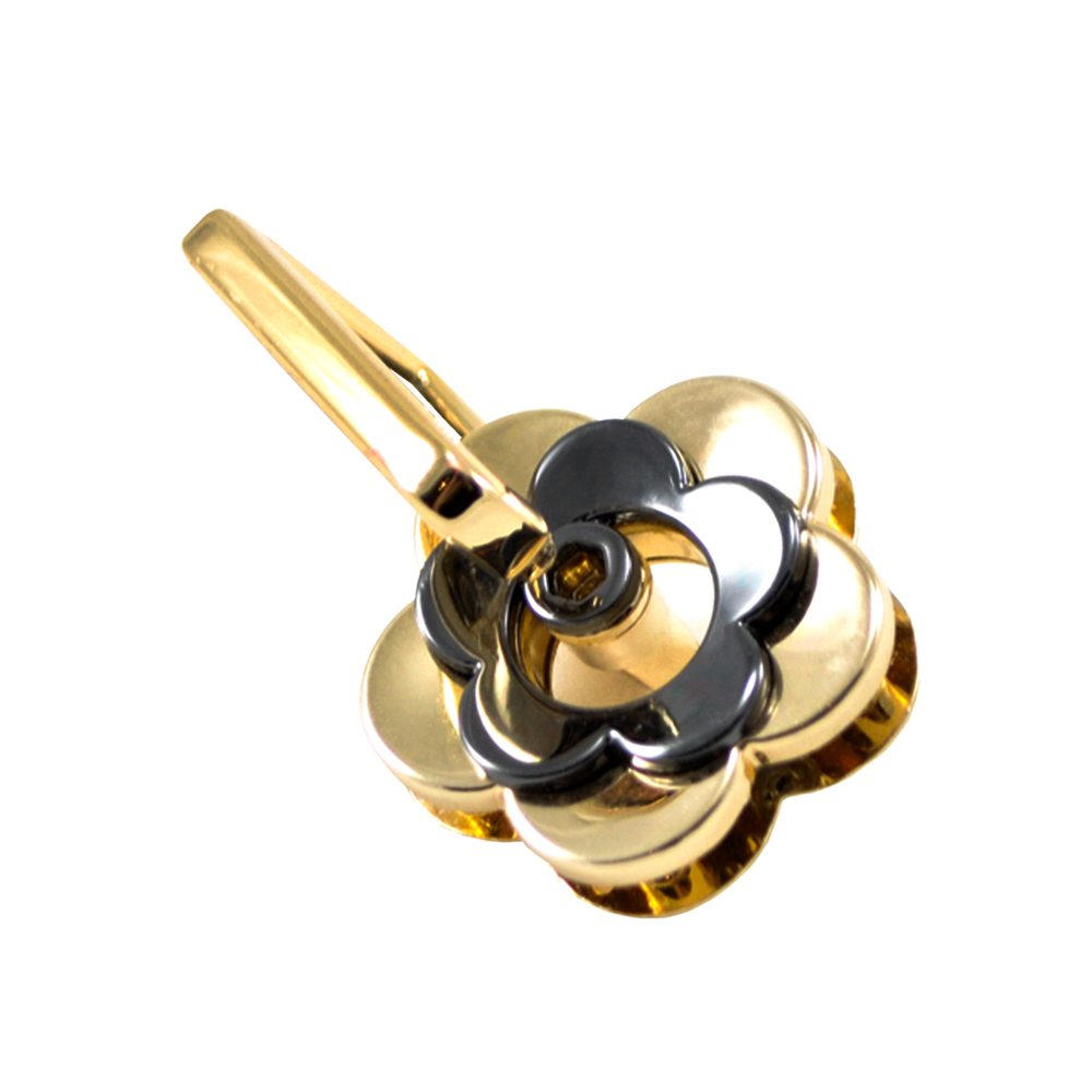 Подвеска на ручку D2371 Цветок 35,4*33мм GOLD, шт. Сумочная фурнитура