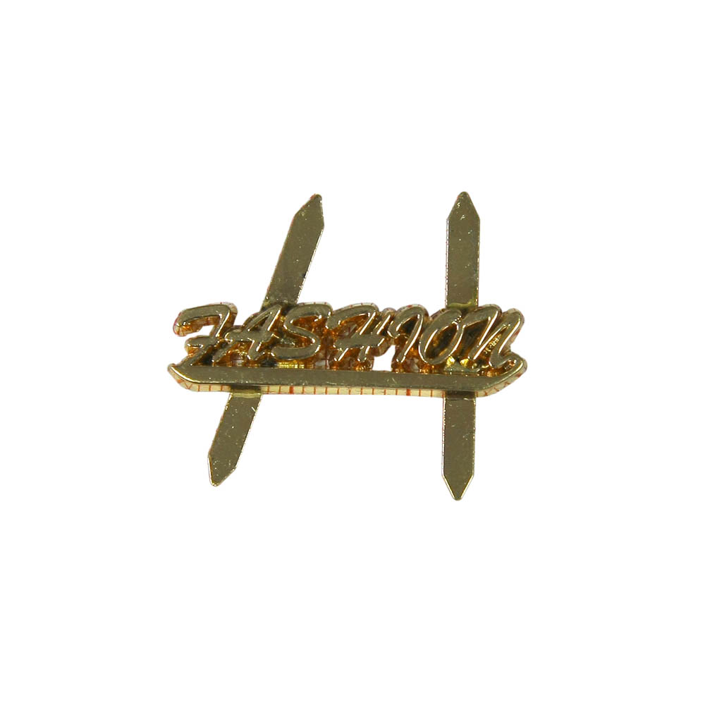 Краб металл Fashion Пропись 31*7мм GOLD (2краба), шт. Крабы Металл Надписи, Буквы