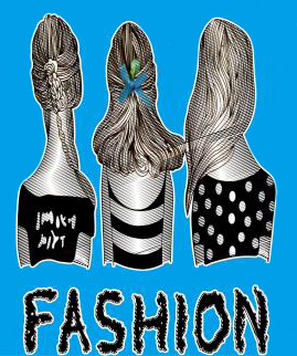 Термоаппликация резиновая Три девочки Fashion, 19,14*25,05см, черный, голубой, белый, красный, шт. Термопереводки Ассорти