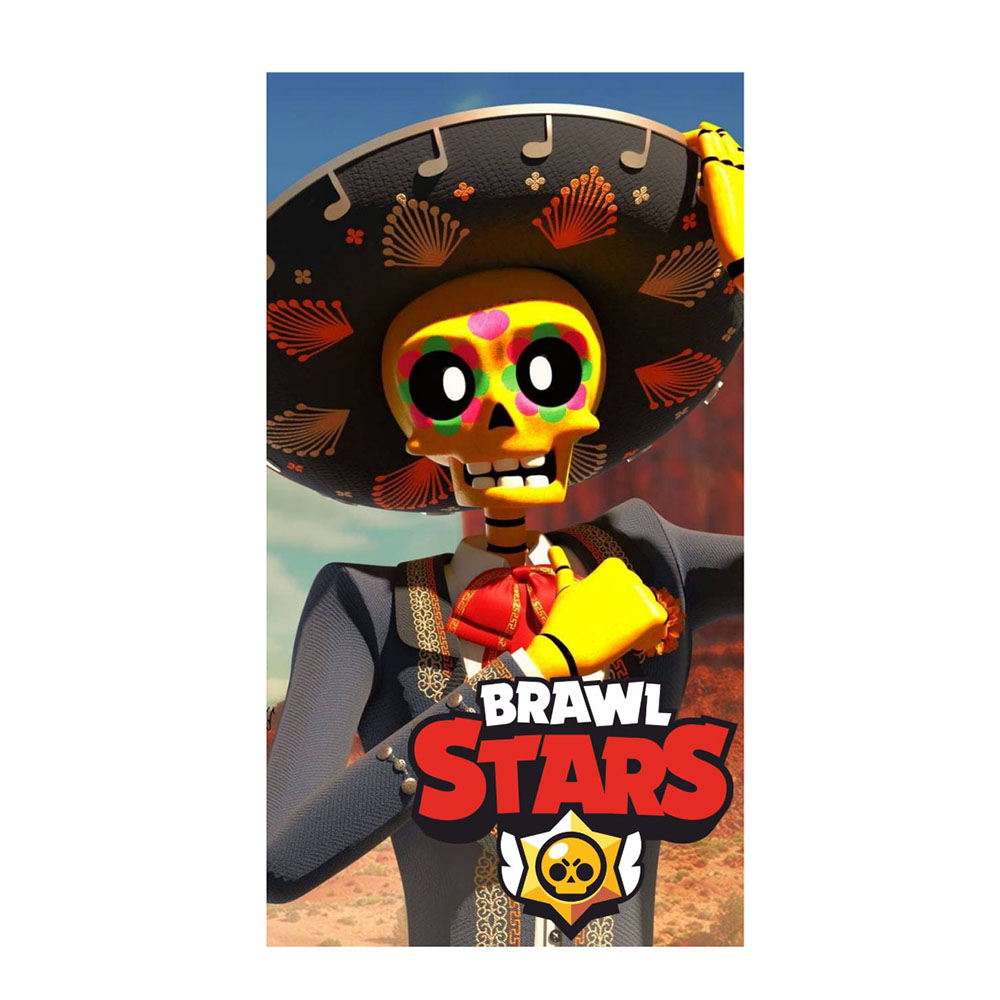 Термоаппликация Brawl Stars №15-14 Поко большая 12*22см, шт. Термопереводки Детские