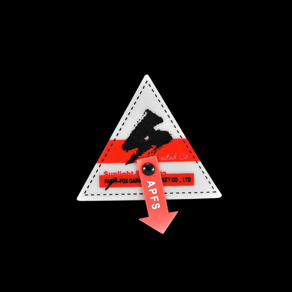 Лейба клеенка APFS 5,9*6,5см, прозрачный, красный, черный, шт. Лейба Клеенка