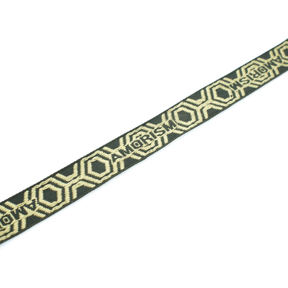 Тесьма Amorism св. коричневая, бежевая выш. м. Тесьма Разное