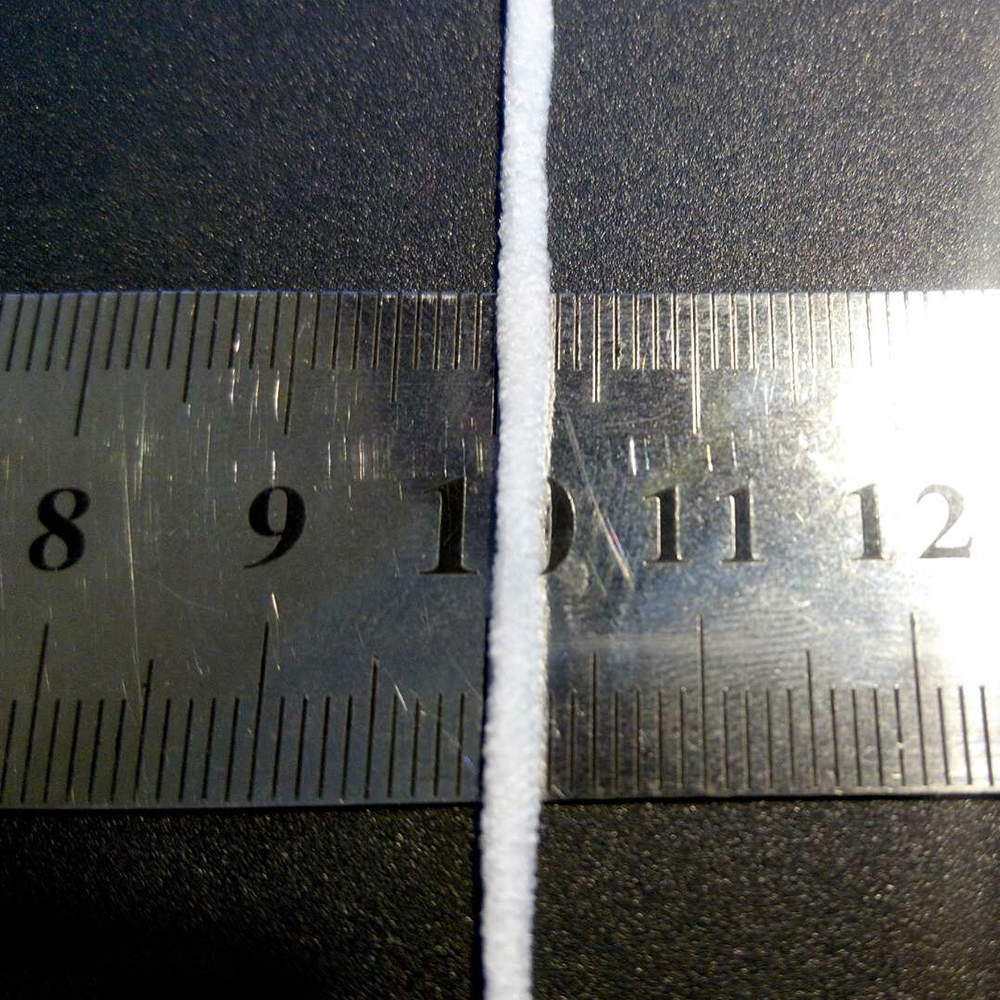 Резинка круглая 3мм, белый /Китай/, 100м. Резинка