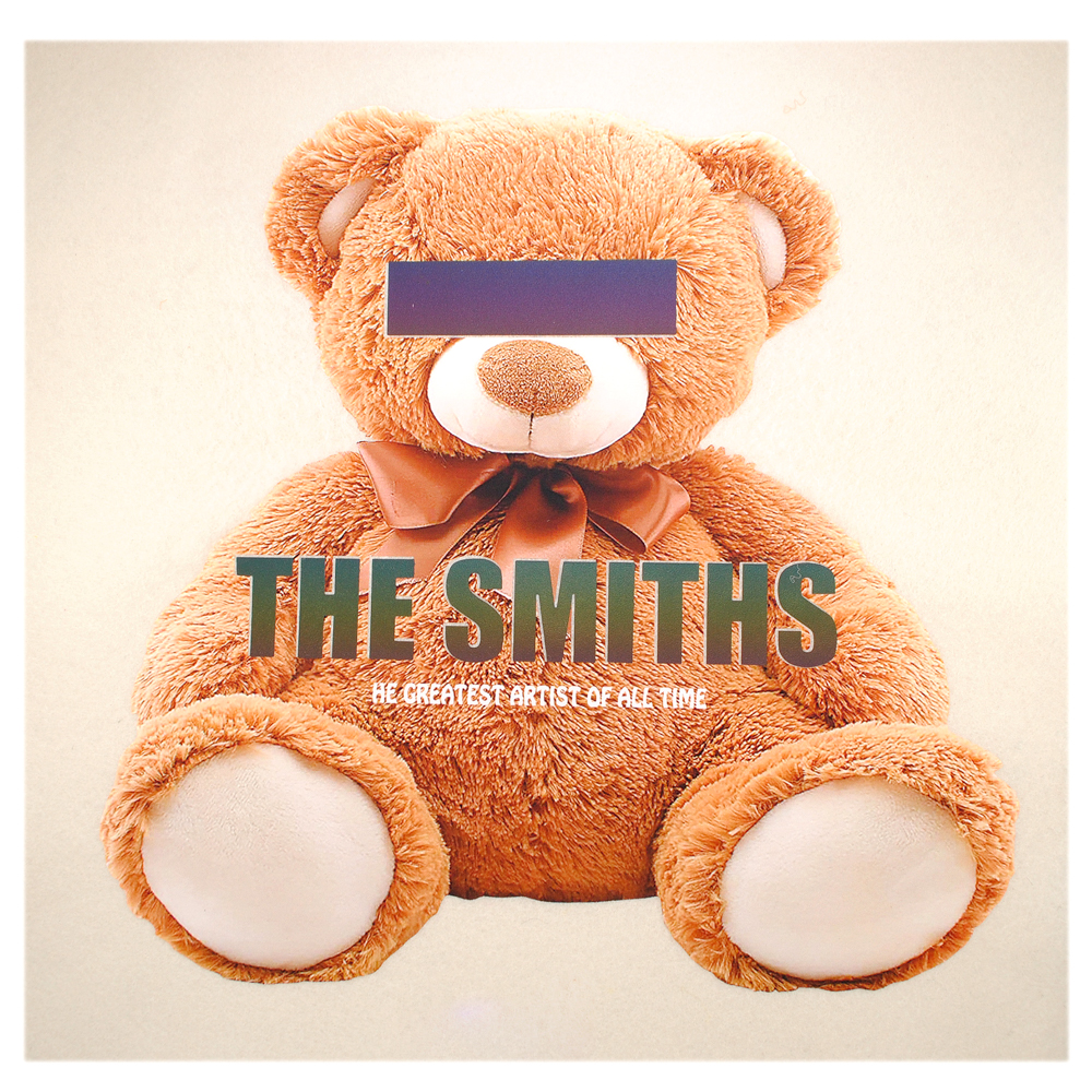 Термоаппликация Мишка The Smiths, 23*23см,коричн,беж,черный шт.. Термопереводки Ассорти