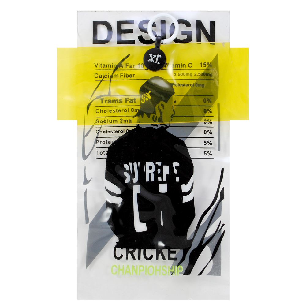 Лейба клеенка с хольнитеном Design Cricket Chanpionship, 10*15,6см, черн., жёлт., зел., прозр., шт. Лейба Клеенка