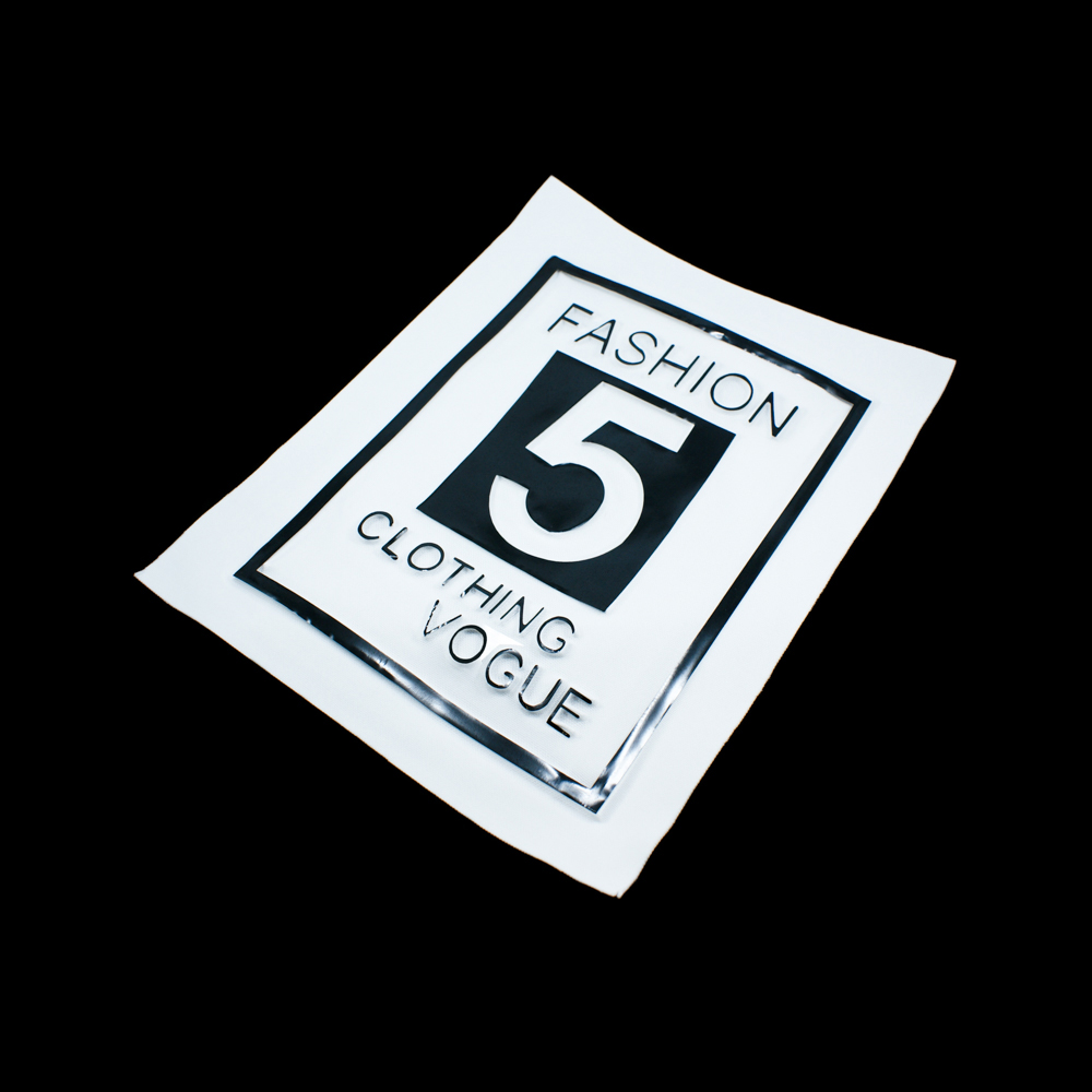 Аппликация пришивная конгрев 5 Clothing Vogue 26*20см. белый, черный, шт. Аппликации Пришивные Рельефные
