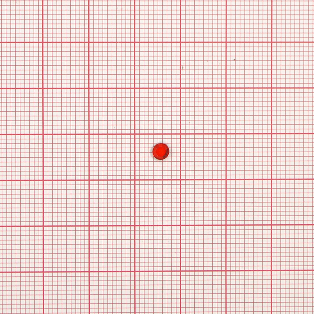 Стразы стеклянные SS16 красный / 1т.шт. Стразы стекло до 1000-50 гросс