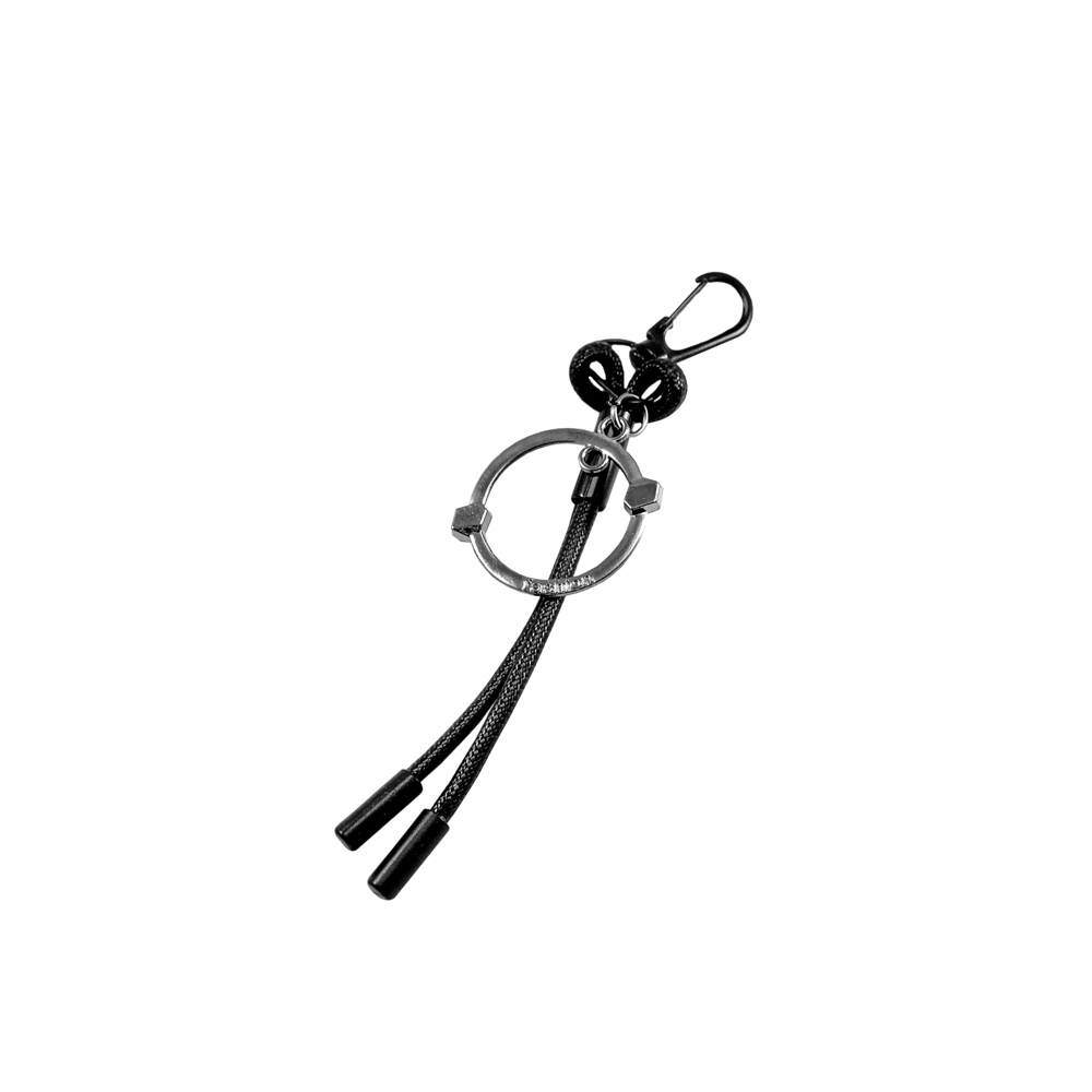 Подвеска металл, 15*4см, сатиновый блек никель и черный, шт.. Подвески