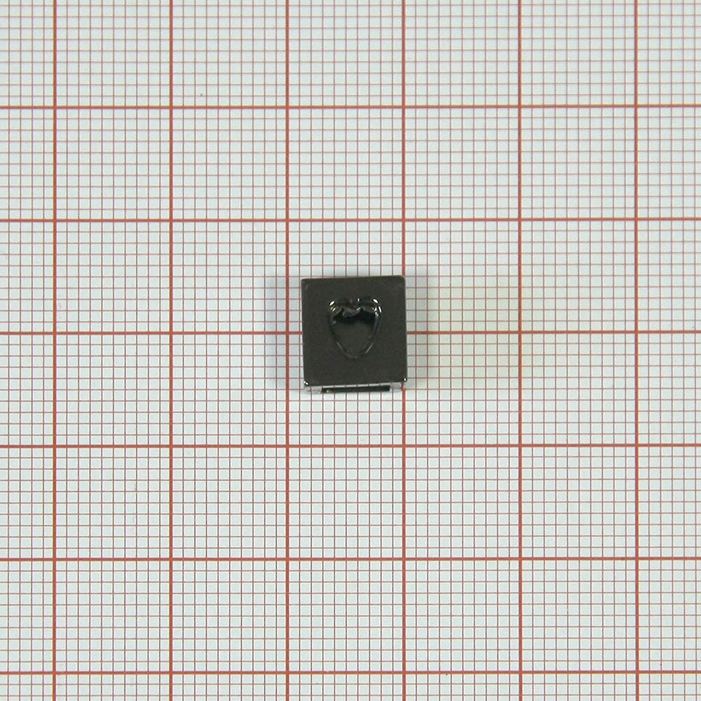 Наконечник металл 2982 BLACK NIKEL. Фиксаторы, наконечники