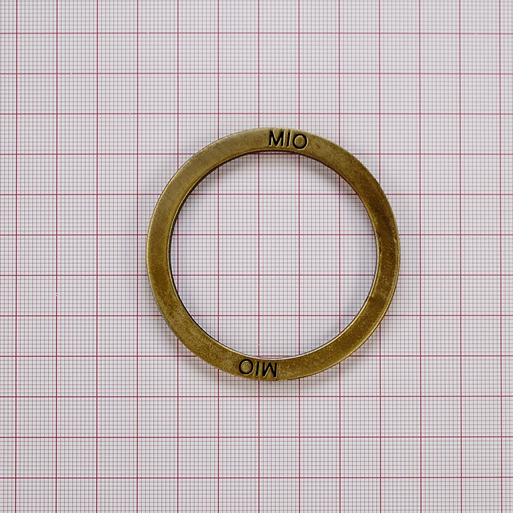 Пряжка металлическая 10878 ANTIK brass brush . Пряжка