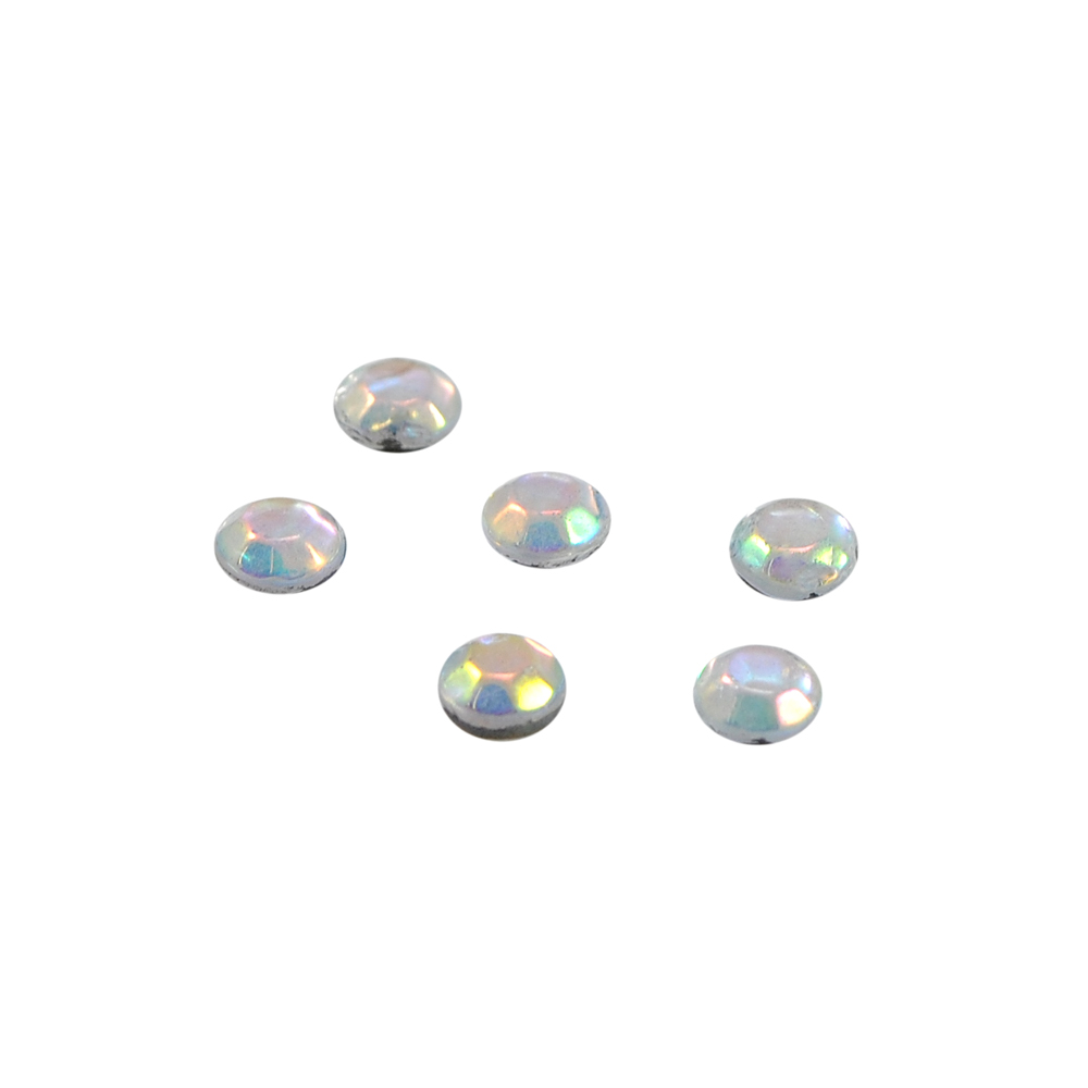 Стразы стеклянные клеевые SS-30 6мм, хамелеон 5,76тыс.шт., уп. Стразы стекло до 1000-50 гросс