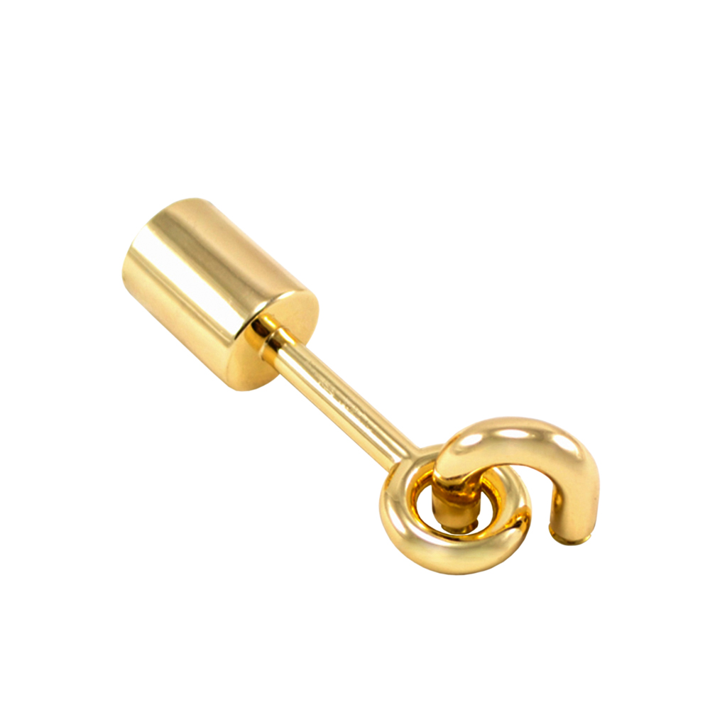 Крепление для ручки 7918 65*10мм GOLD, шт. Сумочная фурнитура
