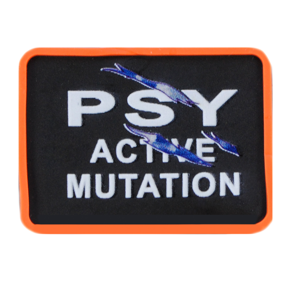 Лейба рез PSY Active 4*3см, чёрн., оранж., бел., шт. Лейба Резина
