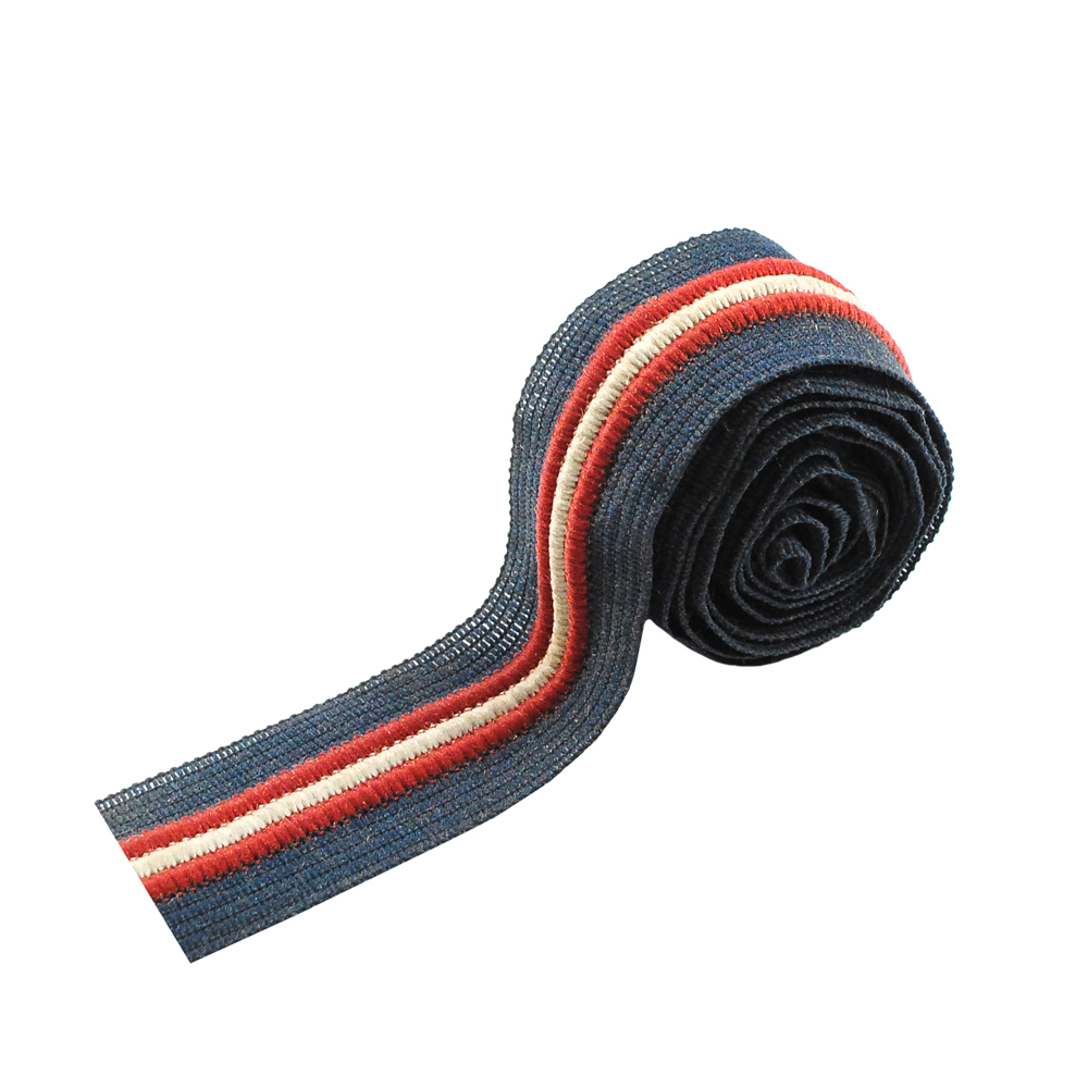 Тесьма декоративная со шнуром 2,5см цветная, цвета в ассортименте, 25м. Тесьма Разное