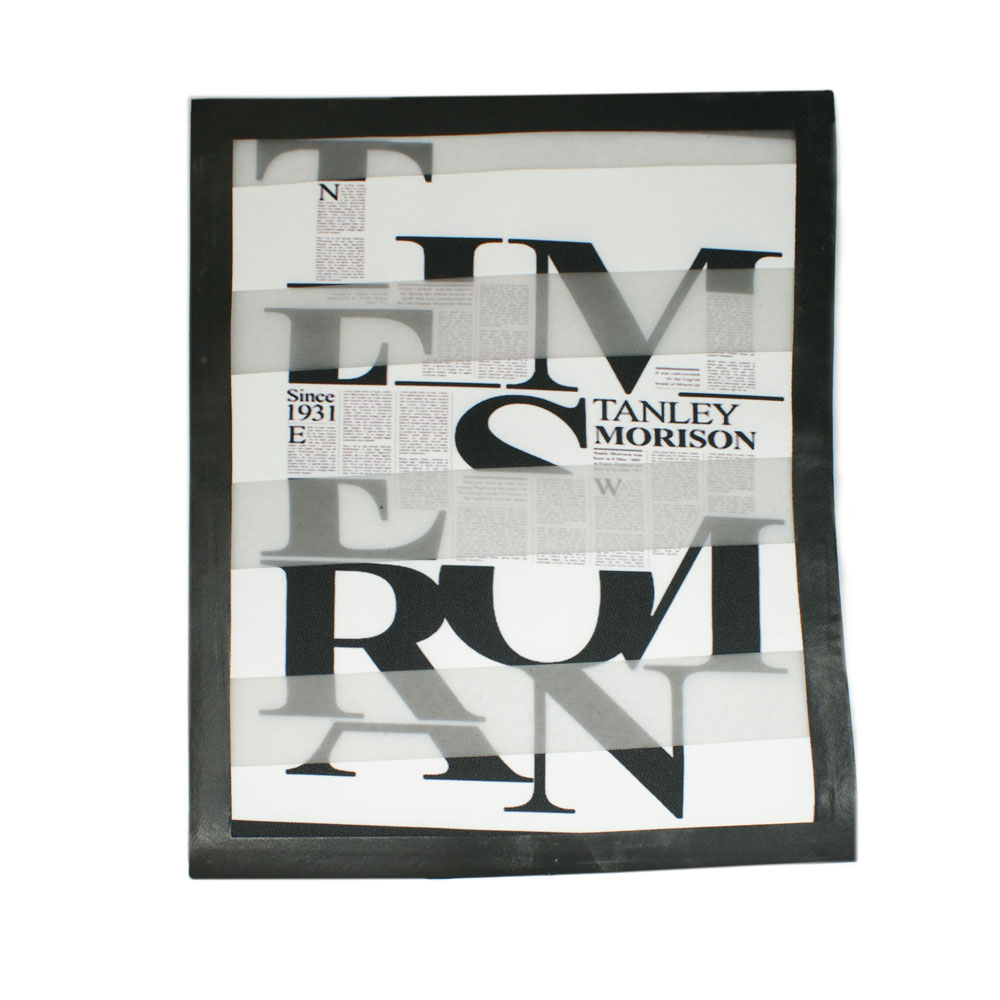 Аппликация пришивная Полоска Times roman, 25*21см газета черно-белая, шт. Аппликации Пришивные Постер