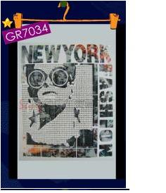 Термоаппликация New York Fashion, ч/б, шт. Термопереводки Ассорти
